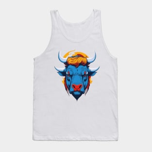 bull head Tank Top